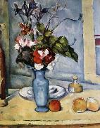 Paul Cezanne The Blue Vase oil on canvas